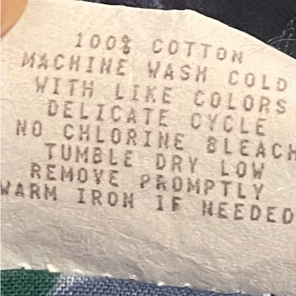 ROPER Blue and Green Shell and Leaf Pattern Button Up Long Sleeve Shirt - Picture 6 of 9